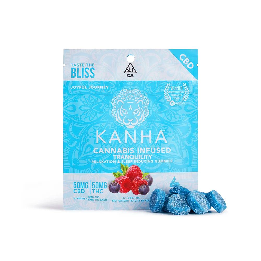 Kanha - 1:1:1 CBN Tranquility Blueberry