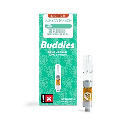 Buddies - Buddies - Durban Poison Live Resin Liquid Diamonds 1g