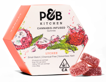 Papa & Barkley - Papa & Barkley - Lychee Hash Infused Kitchen Gummies 100mg
