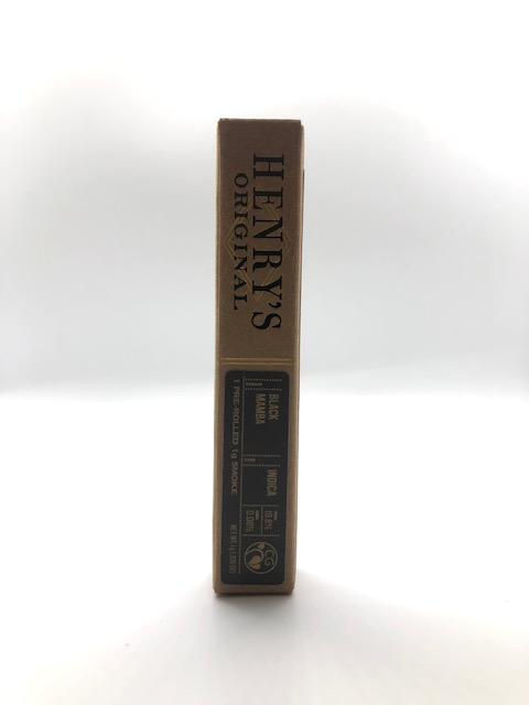 Henry's Original - Henry's Original - Black Mamba Preroll 1g
