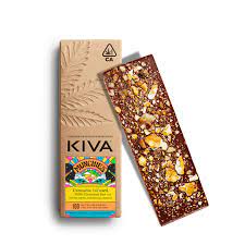 Kiva - Munchies Salty 'n' Sweet Milk Chocolate Bar 100mg