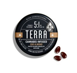 Terra - Almond Dark Chocolate Bites CBD 5:1