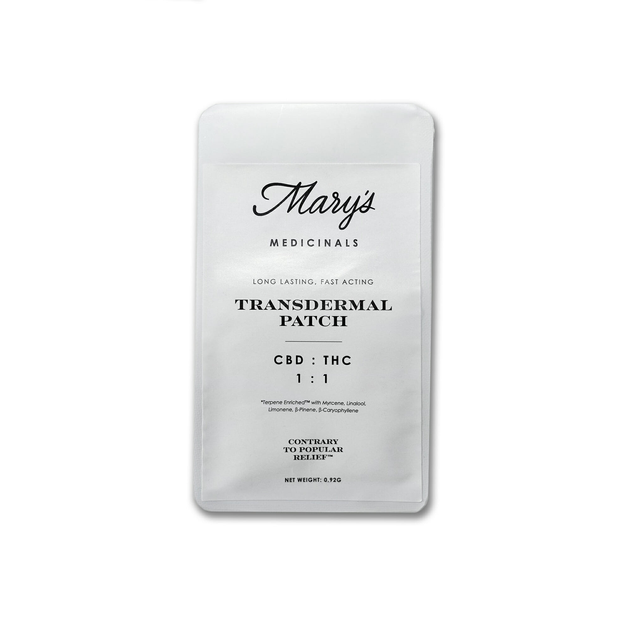 Mary's Medicinals™ - Mary's Medicinals - 1:1 Patch