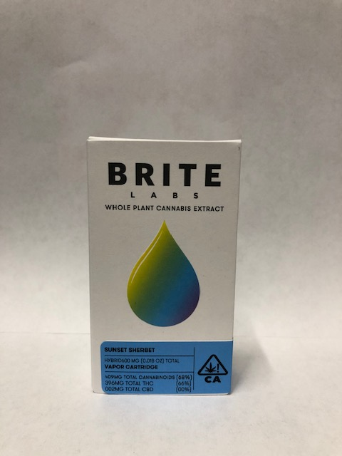 Brite Labs - Sunset Sherbet Cartridge .5g