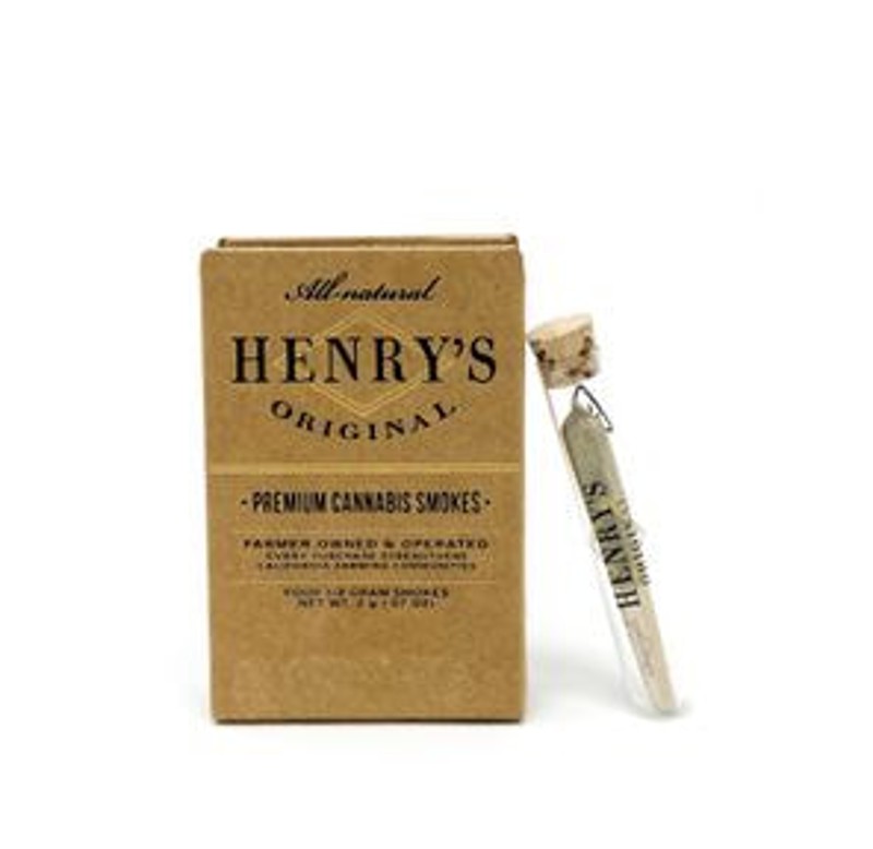 Henry's Original - Bubblegum Prerolls 4pk 2g