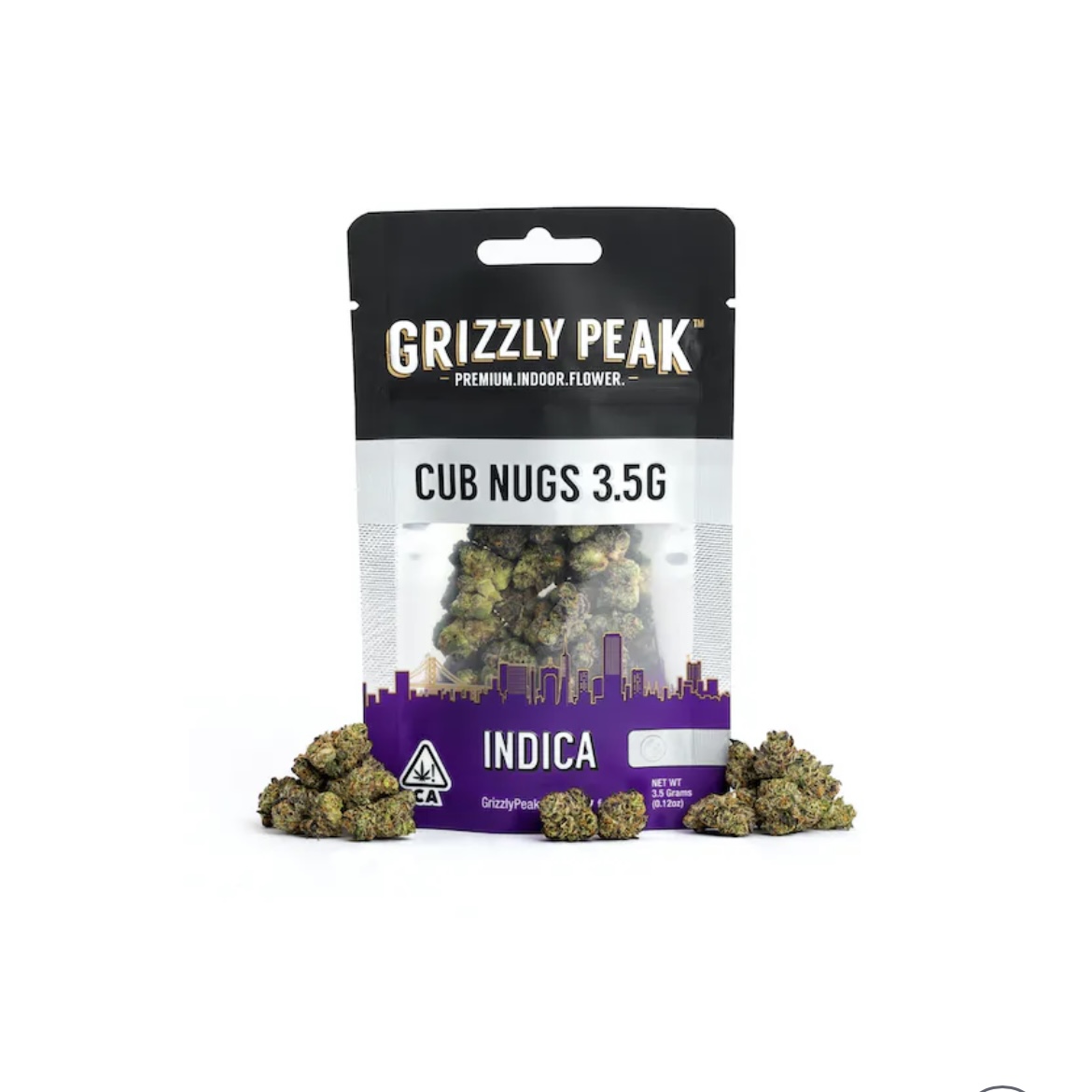 Grizzly Peak™ - Grizzly Peak - Indica Cub Nugs 3.5g