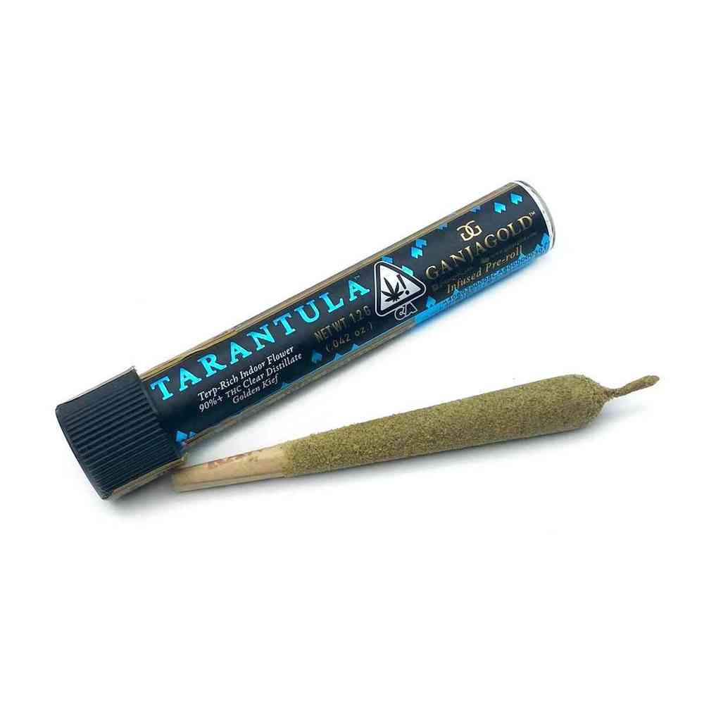 Ganja Gold - Blue Tarantula Bananas Preroll 1.2g