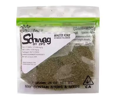 Schwag by Zips White Fire Quarter Ounce