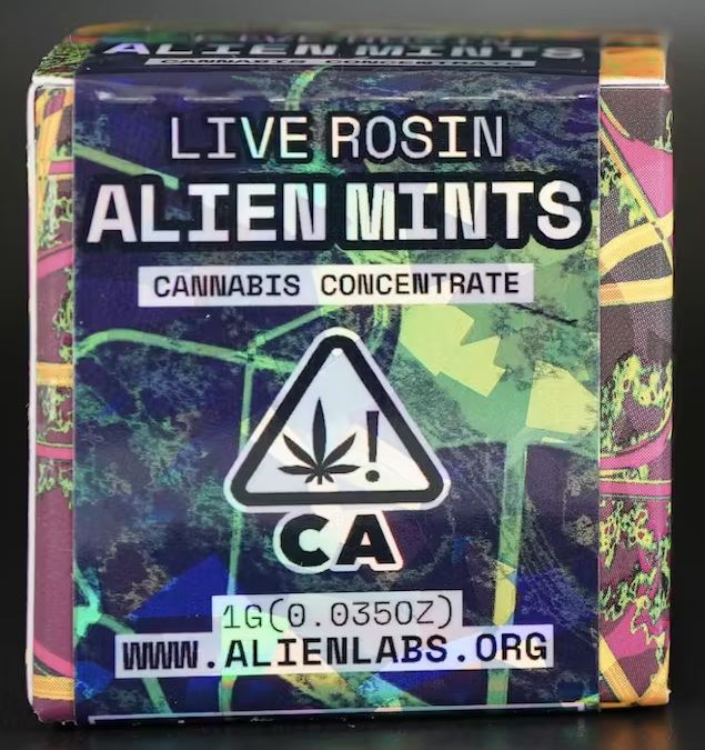 Alien Mints - Kalya X Alien Labs - Hash Rosin