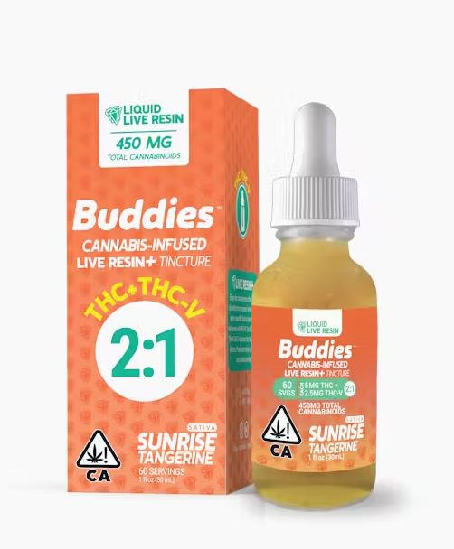 Live Resin Tincture Sunrise THC/THCv 5mg:2.5mg - 30ml