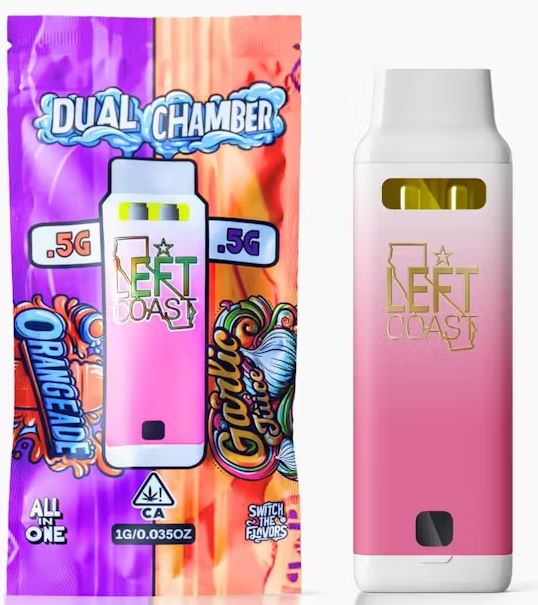 Left Coast - 1G Dual Chamber - Orangeade / Garlic Juice