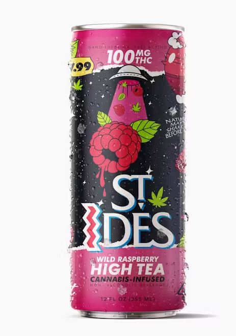 ST IDES - WILD RASPBERRY | 12OZ HIGH TEA 100MG