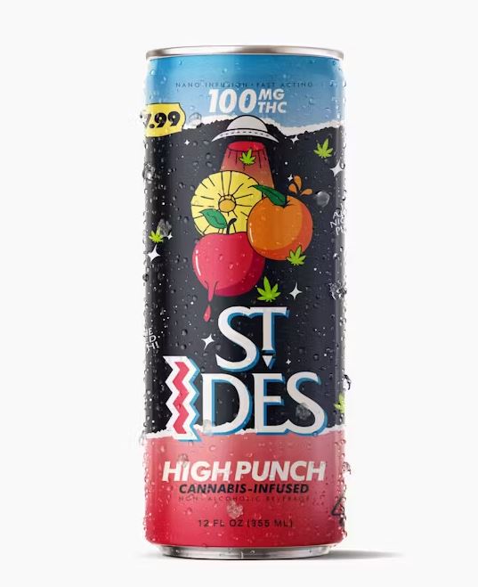 ST IDES - FRUIT PUNCH | 12OZ HIGH PUNCH 100MG