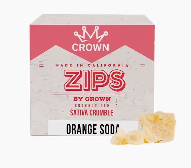 Zips by Crown Orange Soda Crumble